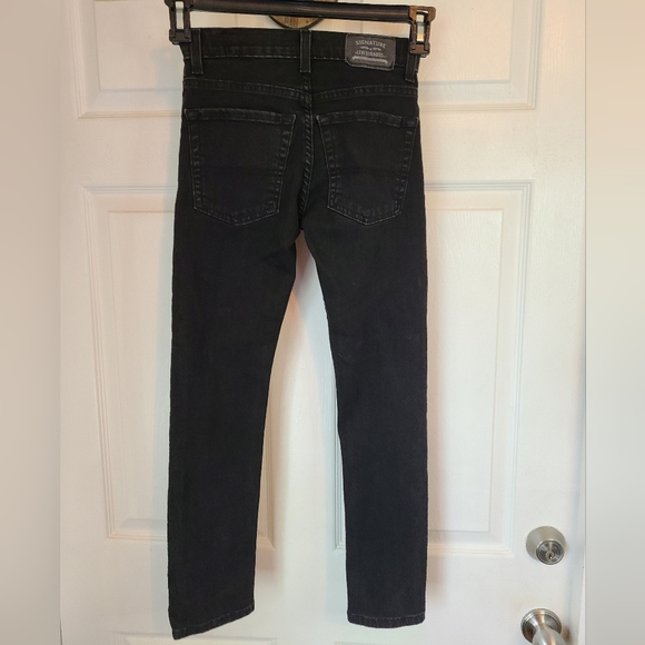 Levi Strauss Signature Woman's Skinny Jeans, Size: 10 Color: Black - Picture 13 of 15